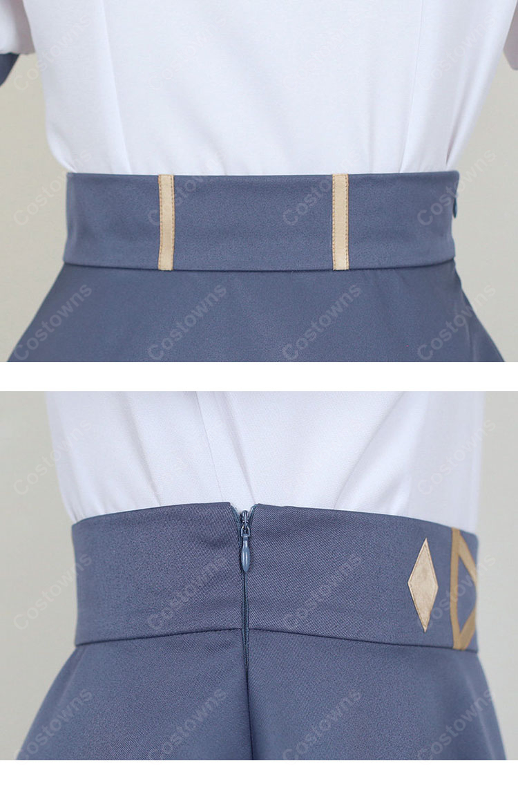 イキヅライブ！ LOVELIVE! BLUEBIRD 高橋ポルカ コスプレ衣装 夏制服 セット COSTOWNS-11