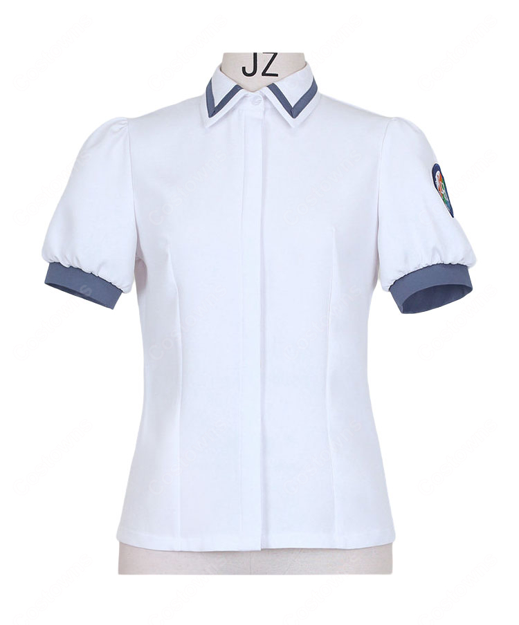 イキヅライブ！ LOVELIVE! BLUEBIRD 高橋ポルカ コスプレ衣装 夏制服 セット COSTOWNS-4