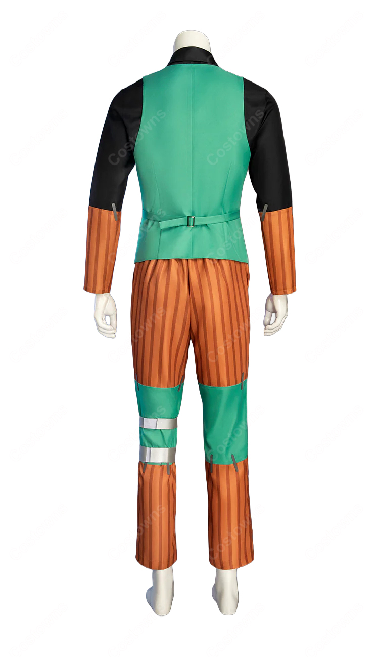 Pokémon LEGENDS Z-A AZ エーゼット コスプレ衣装 セット ストライプ柄 衣装 高品質 重現度 COSTOWNS-4