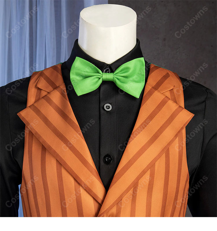 Pokémon LEGENDS Z-A AZ エーゼット コスプレ衣装 セット ストライプ柄 衣装 高品質 重現度 COSTOWNS-5