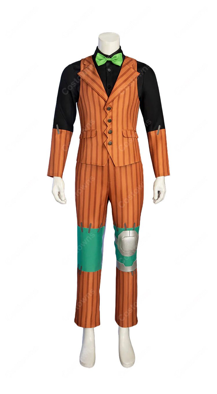 Pokémon LEGENDS Z-A AZ エーゼット コスプレ衣装 セット ストライプ柄 衣装 高品質 重現度 COSTOWNS-2