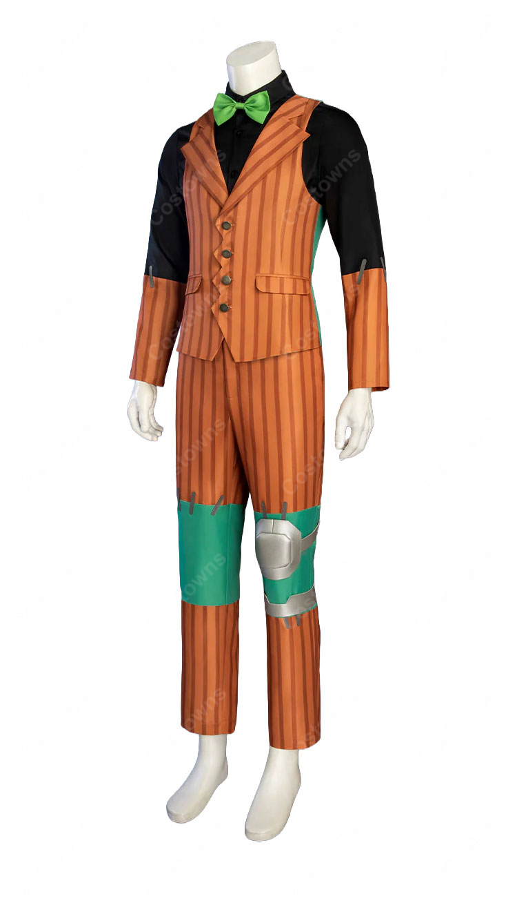 Pokémon LEGENDS Z-A AZ エーゼット コスプレ衣装 セット ストライプ柄 衣装 高品質 重現度 COSTOWNS-3