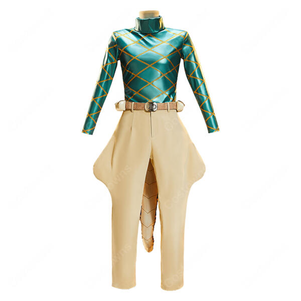 ジョジョの奇妙な冒険 第7部 SBR ディエゴ・ブランドー コスプレ衣装 Dio ジョッキー服 尻尾付き 高品質 COSTOWNS元の画像