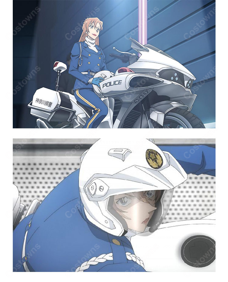 名探偵コナン 萩原千速 コスプレウィッグ COSTOWNS-2