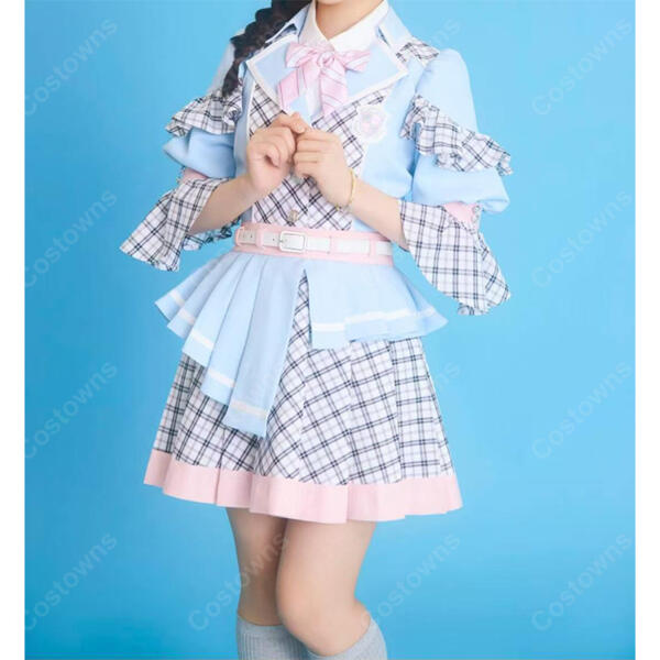 α+（アルファプラス） 青春のエフェクト 瀬乃真帆子 木野稟子 沖玲萌 コスプレ衣装 ステージ衣装 COSTOWNS オーダメイド可元の画像