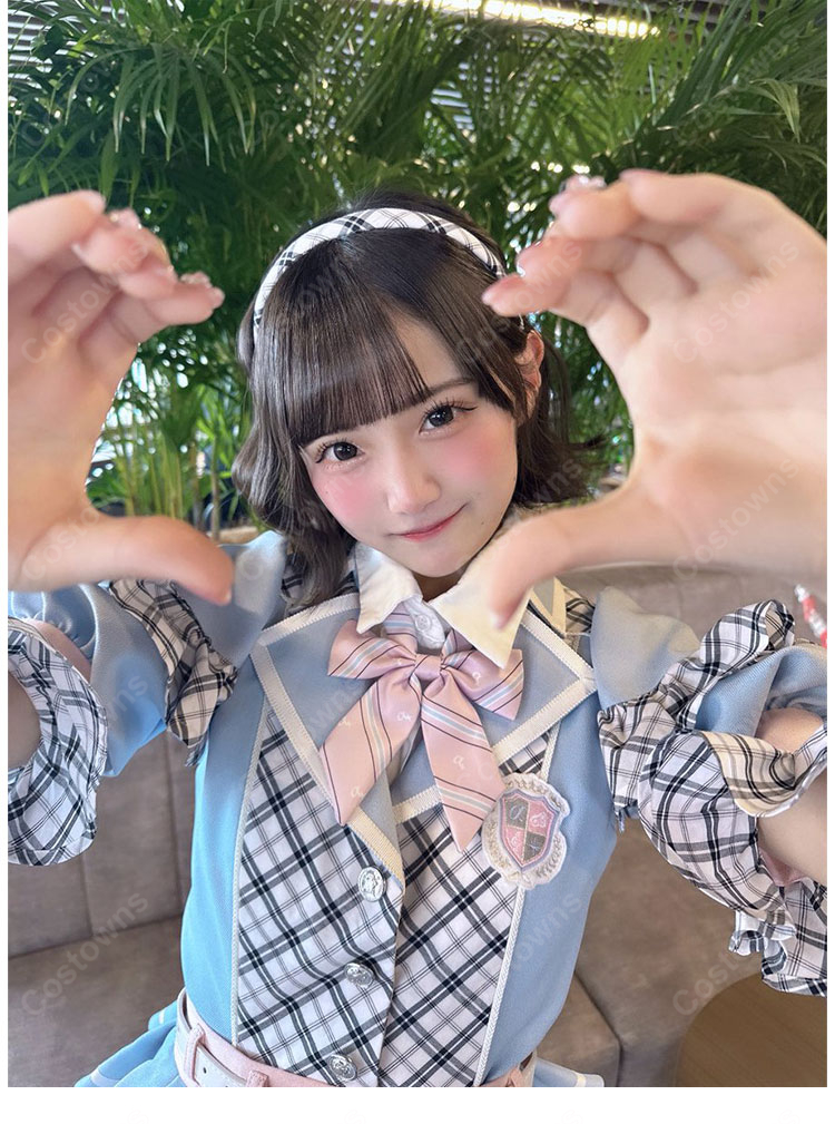 α+（アルファプラス） 青春のエフェクト 瀬乃真帆子 木野稟子 沖玲萌 コスプレ衣装 ステージ衣装 COSTOWNS-3