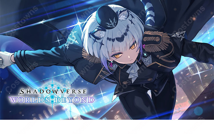 Shadowverse 静寂のアナテマ・ギルダリア コスプレウィッグ 耐熱 グラデーション シャドウバース ギルダリア ウィッグネット付き COSTOWNS-4