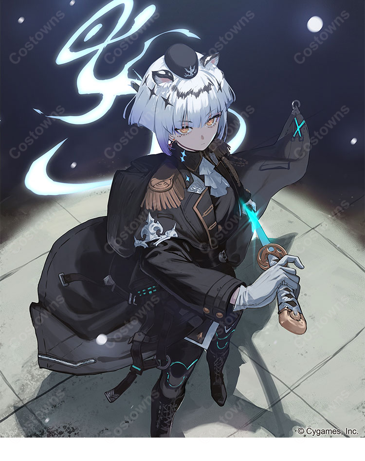 Shadowverse 静寂のアナテマ・ギルダリア コスプレウィッグ 耐熱 グラデーション シャドウバース ギルダリア ウィッグネット付き COSTOWNS-6