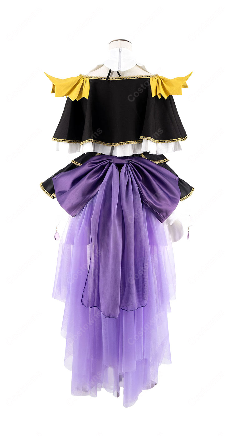 名探偵プリキュア！ 森亜るるか キュアアルカナ・シャドウ 変身後 コスプレ衣装 高品質 豪華セット COSTOWNS-5