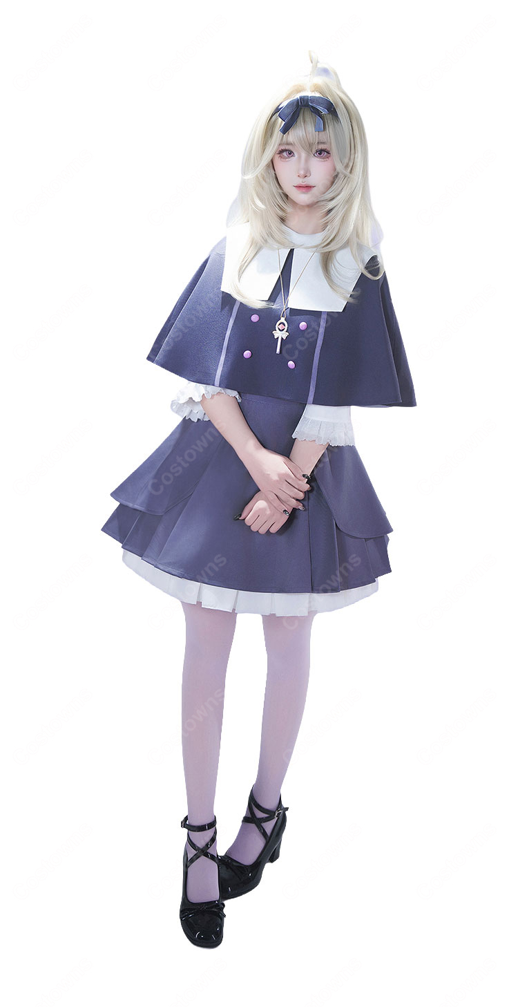 名探偵プリキュア！ 森亜るるか 通常衣装 コスプレ衣装 私服Ver
