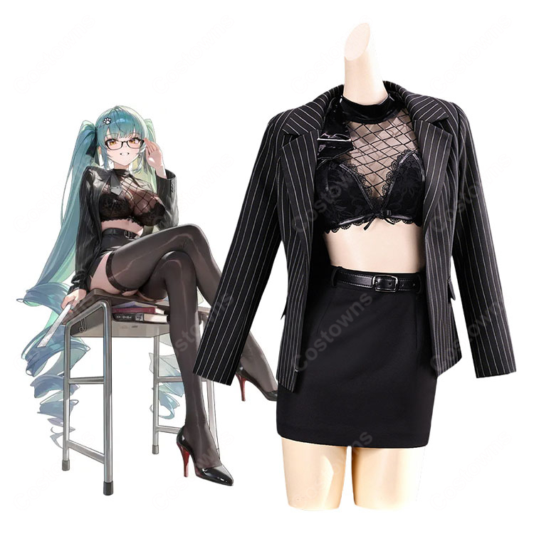 勝利の女神：NIKKE プリバティ:シャープレッスン コスプレ衣装-1