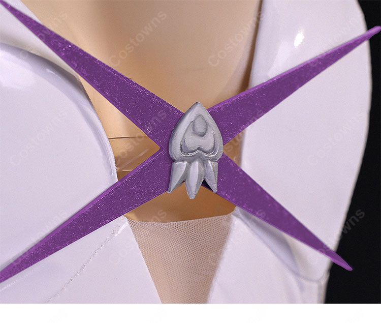 勝利の女神：NIKKE リバーレリオ コスプレ衣装 ヘレティック レオタード風 フルセット-9