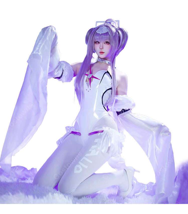 勝利の女神：NIKKE リバーレリオ コスプレ衣装 ヘレティック レオタード風 フルセット-4