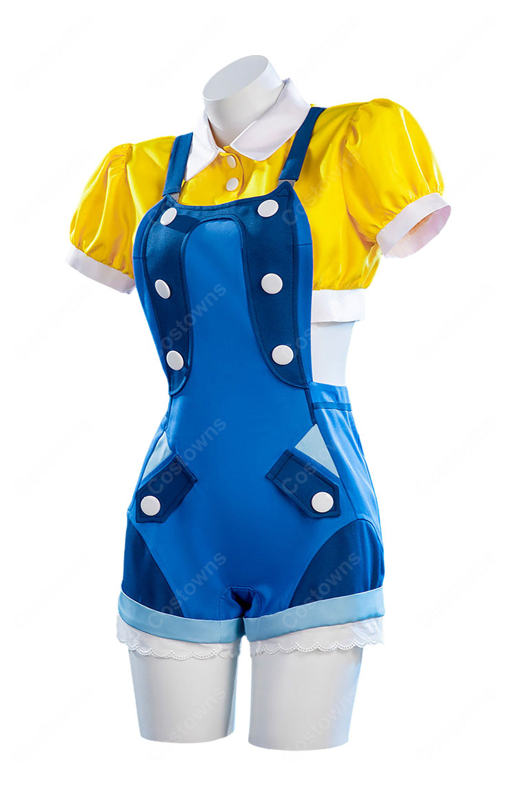 オーバーウォッチ ジュノ ハローキティ コスプレ衣装 かわいい サンリオ スキン コスチューム-4