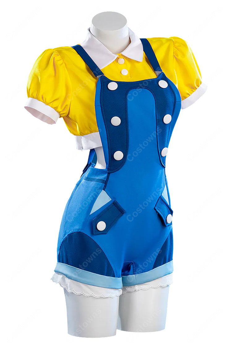オーバーウォッチ ジュノ ハローキティ コスプレ衣装 かわいい サンリオ スキン コスチューム-3