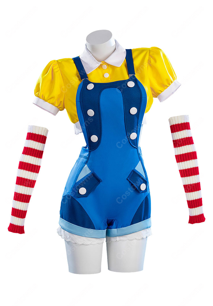 オーバーウォッチ ジュノ ハローキティ コスプレ衣装 かわいい サンリオ スキン コスチューム-2