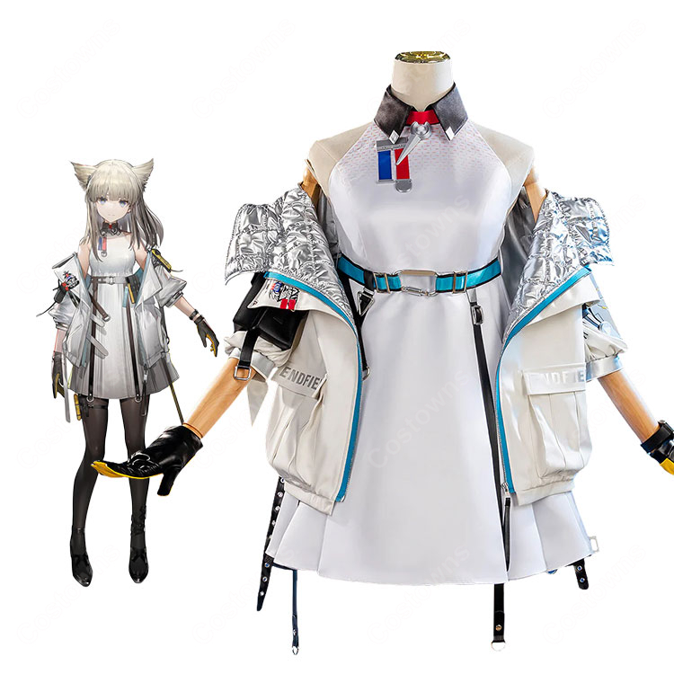 アークナイツ：エンドフィールド ペリカ コスプレ衣装 監察官 デフォルト衣装 豪華セット-1