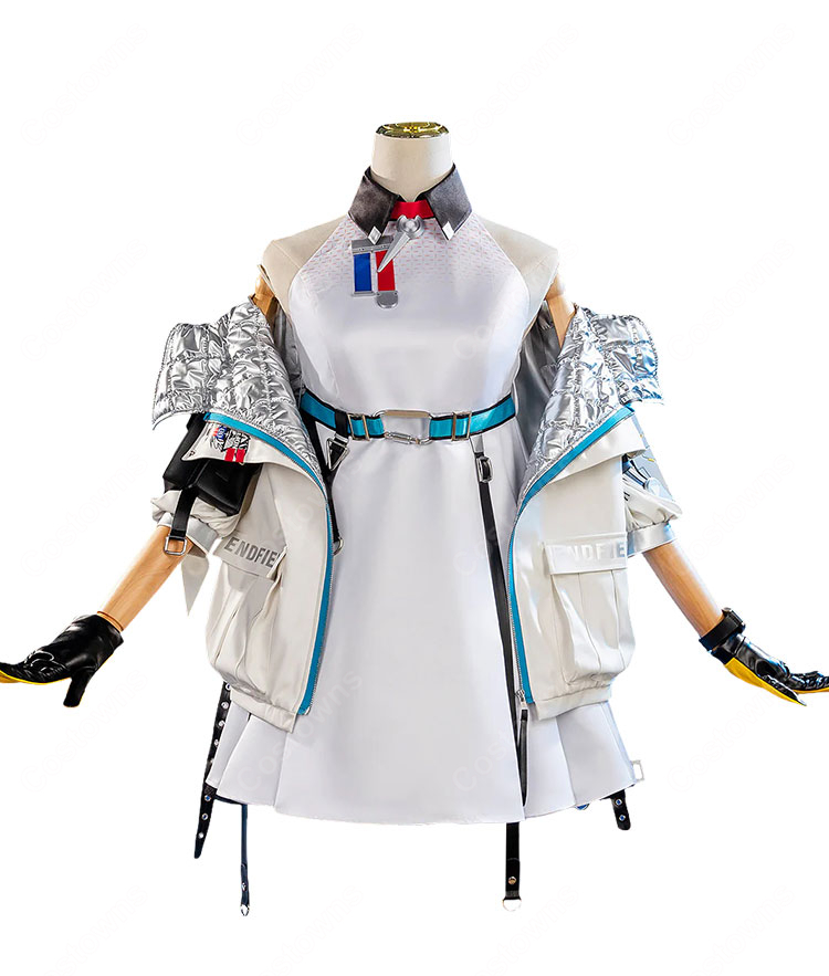 アークナイツ：エンドフィールド ペリカ コスプレ衣装 監察官 デフォルト衣装 豪華セット-2