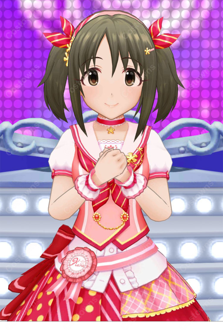 アイドルマスター シンデレラガールズ 今井加奈 コスプレウィッグ ［メモリアルデイズ］特訓後 ツインテール アッシュブラウン 耐熱-6