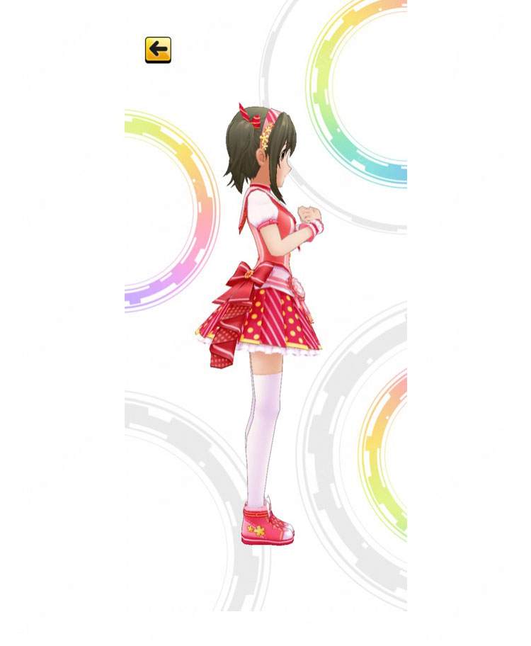 アイドルマスター シンデレラガールズ 今井加奈 コスプレウィッグ ［メモリアルデイズ］特訓後 ツインテール アッシュブラウン 耐熱-4