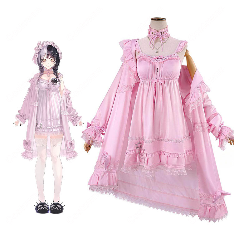 hololive ホロライブ シオリ・ノヴェラ パジャマ衣装 コスプレ衣装-1