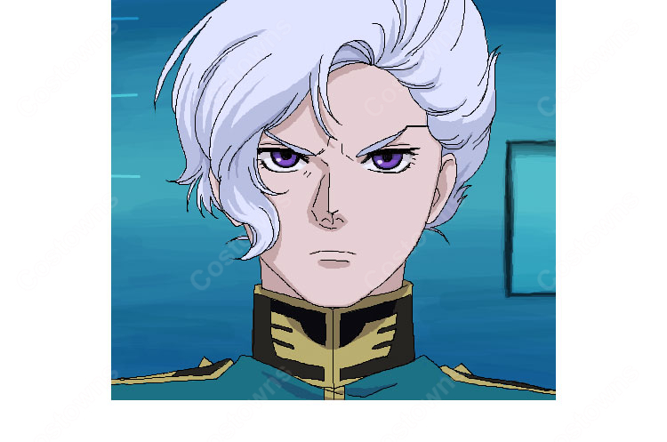 機動戦士ガンダムUC アンジェロ・ザウパー コスプレ靴 ネオ・ジオン 袖付き 親衛隊隊長 軍服 シューズ-2