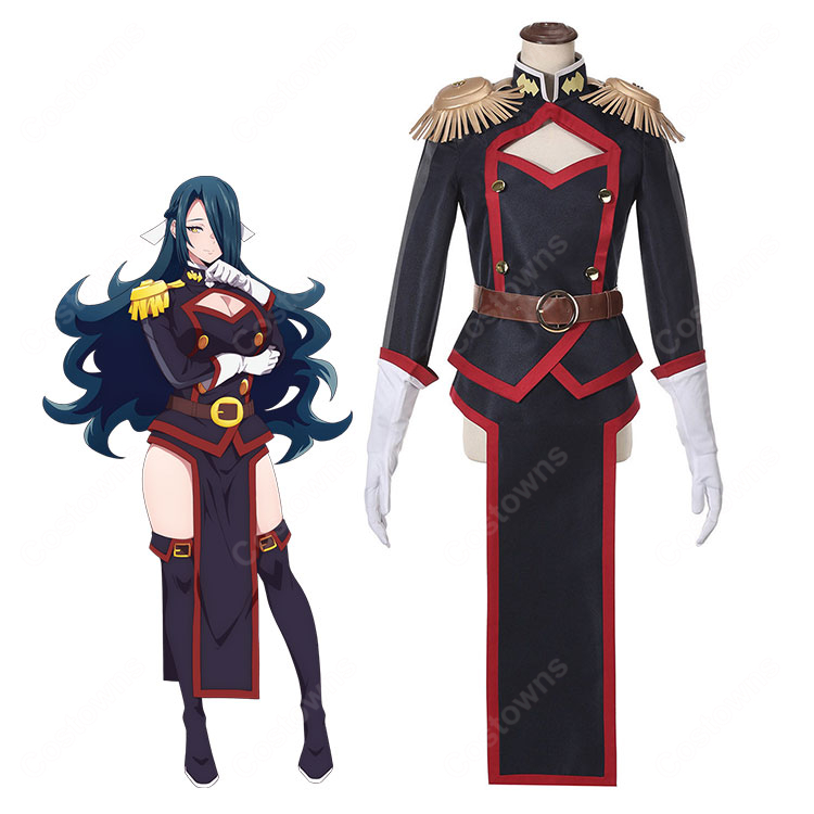 魔都精兵のスレイブ 東風舞希 コスプレ衣装 魔防隊九番組 組長 隊服 制服 高品質 フルセット-1
