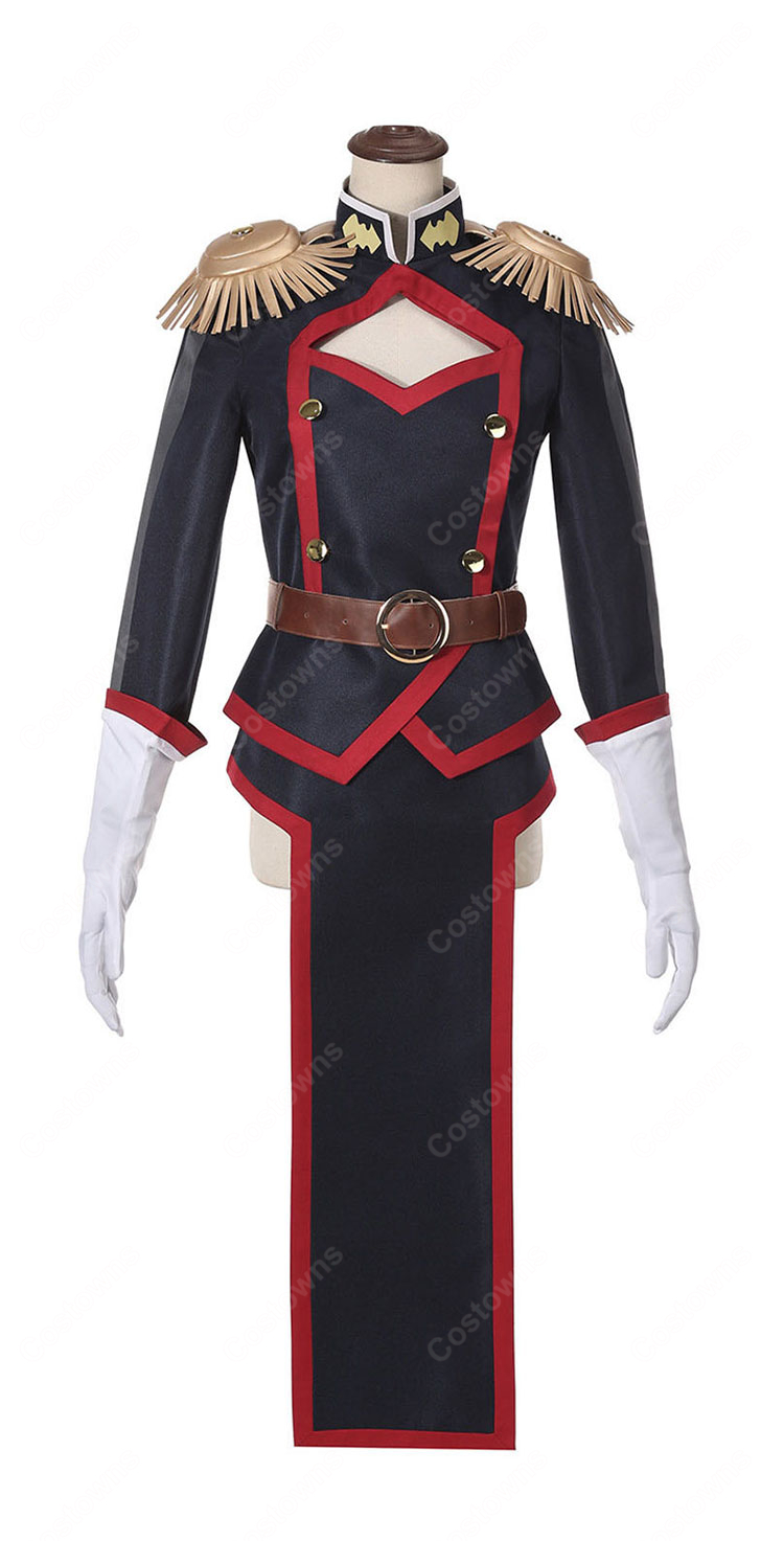 魔都精兵のスレイブ 東風舞希 コスプレ衣装 魔防隊九番組 組長 隊服 制服 高品質 フルセット-2