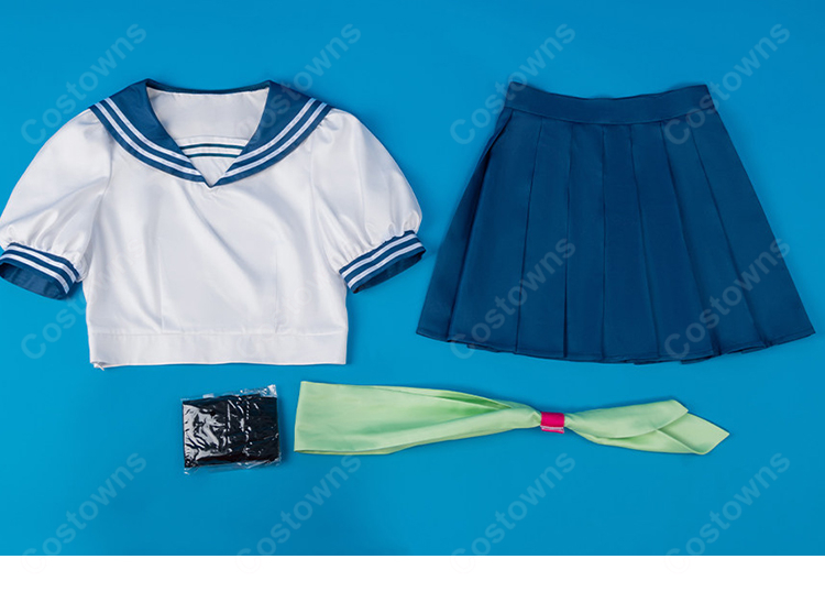 正反対な君と僕 鈴木みゆ コスプレ衣装 夏制服 セーラー服-7