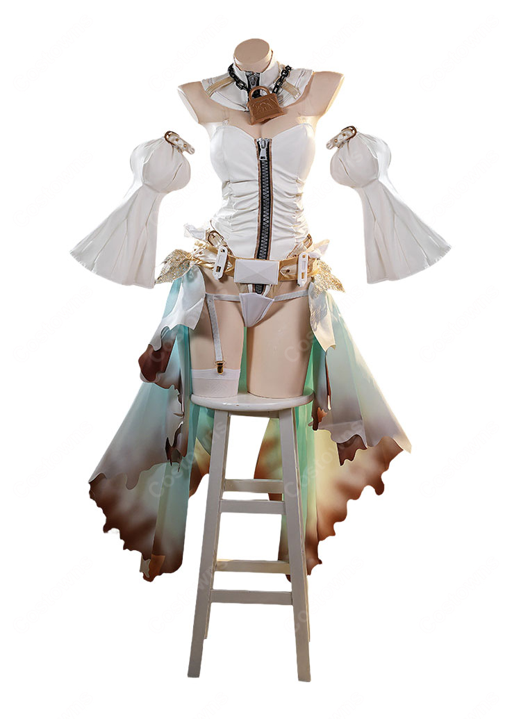 Fate/Grand Order ネロ・クラウディウス〔ブライド〕 第2再臨 コスプレ衣装 嫁セイバー 束縛の花嫁衣装 ウェディングドレス FGO セイバー-4