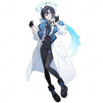 個人勢VTuber 鮫升コモリ コスプレ衣装 ナース風 白衣