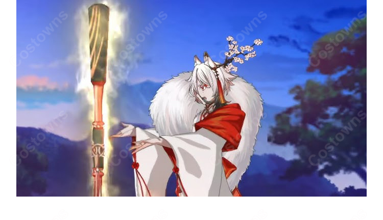 Fate/Grand Order 花咲翁 霊基再臨 第三段階 コスプレ衣装-4