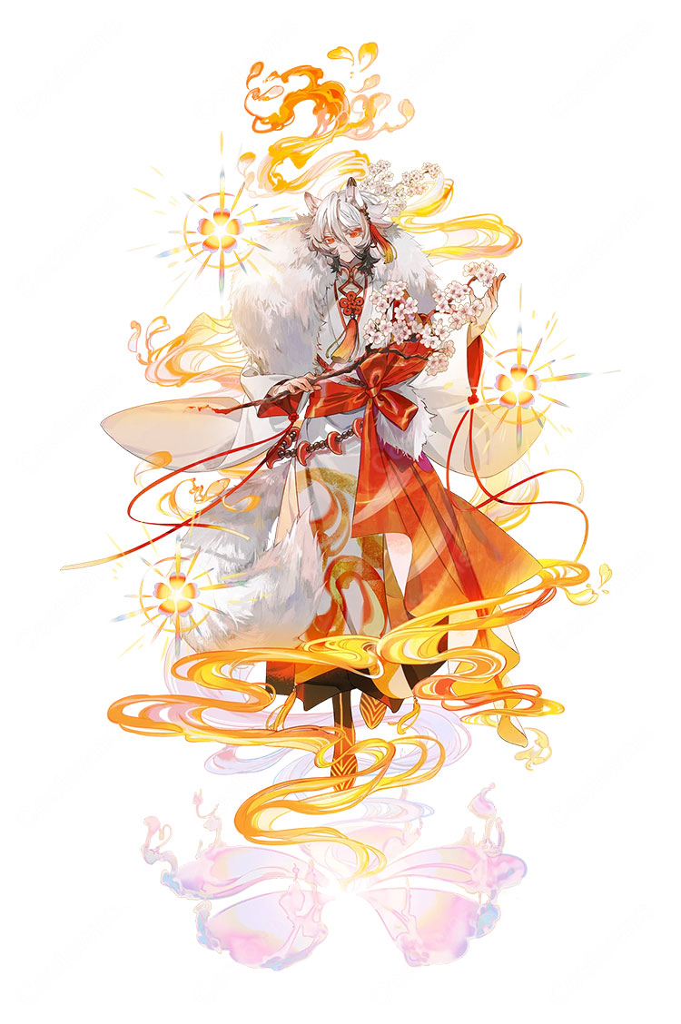 Fate/Grand Order 花咲翁 霊基再臨 第三段階 コスプレ衣装-1