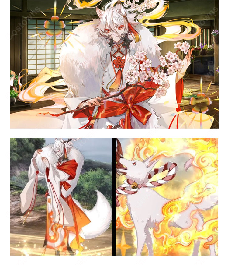 Fate/Grand Order 花咲翁 霊基再臨 第三段階 コスプレ衣装-3