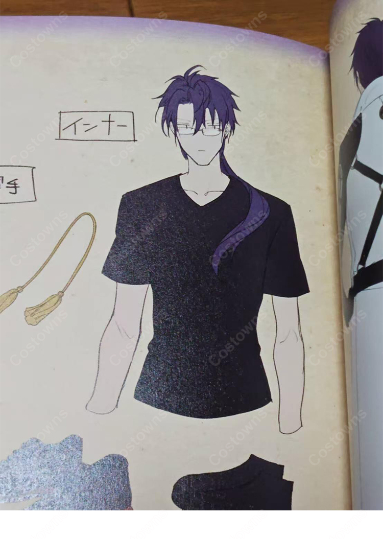 刀剣乱舞ONLINE 日光一文字 内番服 コスプレ衣装 福岡一文字派 ジャージ フルセット-5
