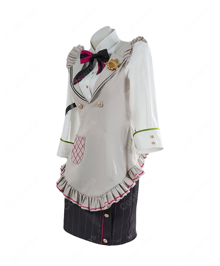 にじさんじ 酒寄そうま 酒寄颯馬 コスプレ衣装 喫茶店制服 豪華セット カフェ店員風衣装-4