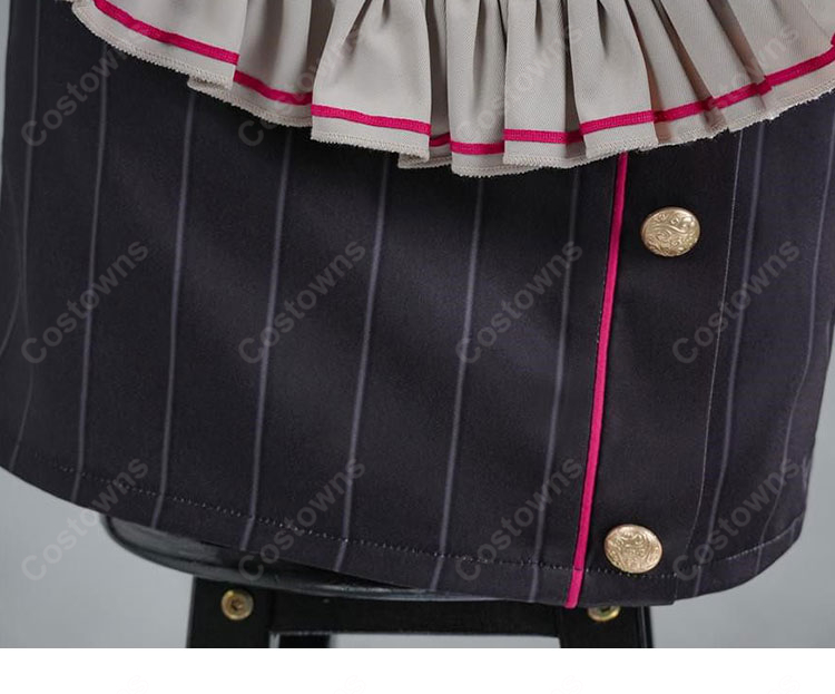 にじさんじ 酒寄そうま 酒寄颯馬 コスプレ衣装 喫茶店制服 豪華セット カフェ店員風衣装-9