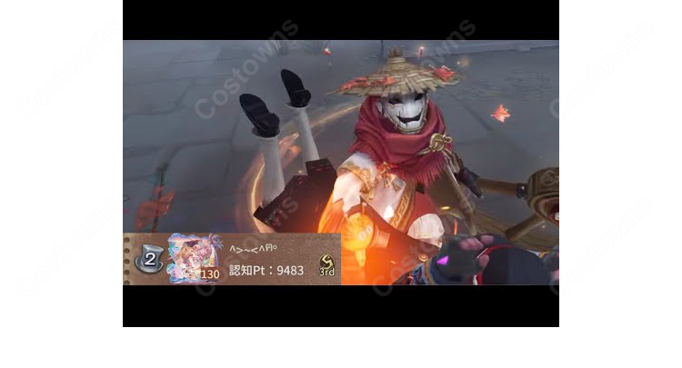 IdentityV 第五人格 破輪(ウィル三兄弟) 破陣子 仮面 3枚セット コスプレ道具 GG戦隊優勝記念-10