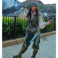東京ディズニーシー ディズニー・パイレーツ・サマー2019 ジュジュビエーヌ コスプレ衣装 バルボッサ海賊団 海賊服