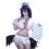 オーバーロード アルベド ナース服 コスプレ衣装 漆黒の翼 聴診器付き セクシー アニメ 仮装 オーバーロード（OVERLORD） 1