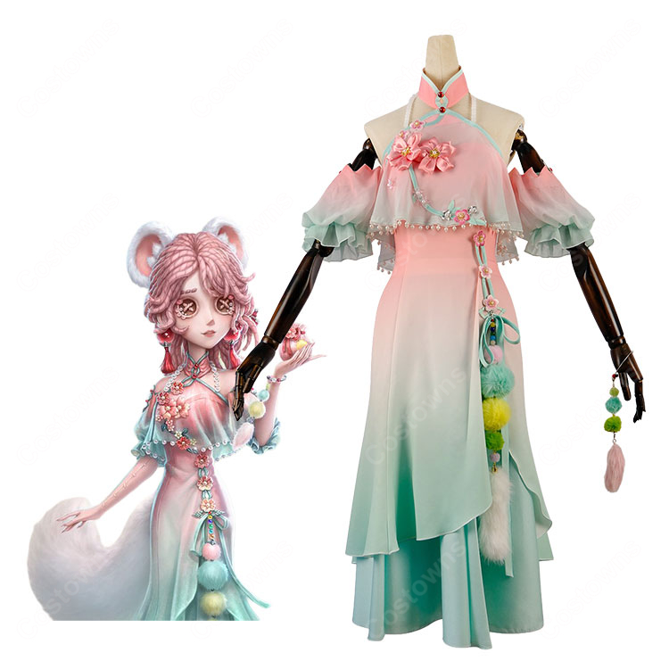 IdentityV 第五人格 調香師(ウィラ・ナイエル) 吐宝鼠 コスプレ衣装 中華風 ドレス 華やか イベント-1