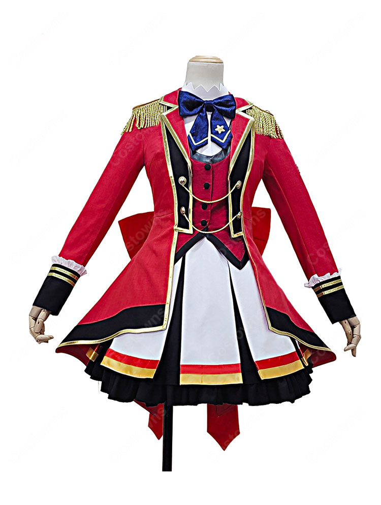 アイカツスターズ! 四ツ星学園 S4制服 虹野ゆめ 白鳥ひめ コスプレ衣装 豪華セット ステージ衣装-2