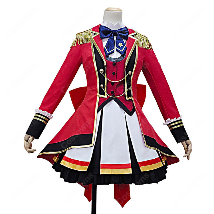 四ツ星学園S4制服　虹野ゆめ アイカツスターズ！ 四ツ星学園 S4制服 虹野ゆめ 白鳥ひめ コスプレ