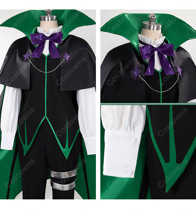 名探偵プリキュア! ニジー コスプレ衣装 怪盗服-6