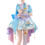 名探偵プリキュア! キュアエクレール コスプレ衣装 変身ドレス ステージ衣装 フルセット 名探偵プリキュア！ 1