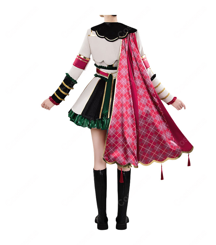 ウマ娘 プリティーダービー マルシュロレーヌ 勝負服 コスプレ衣装 ステージ衣装 高品質 フルセット-3