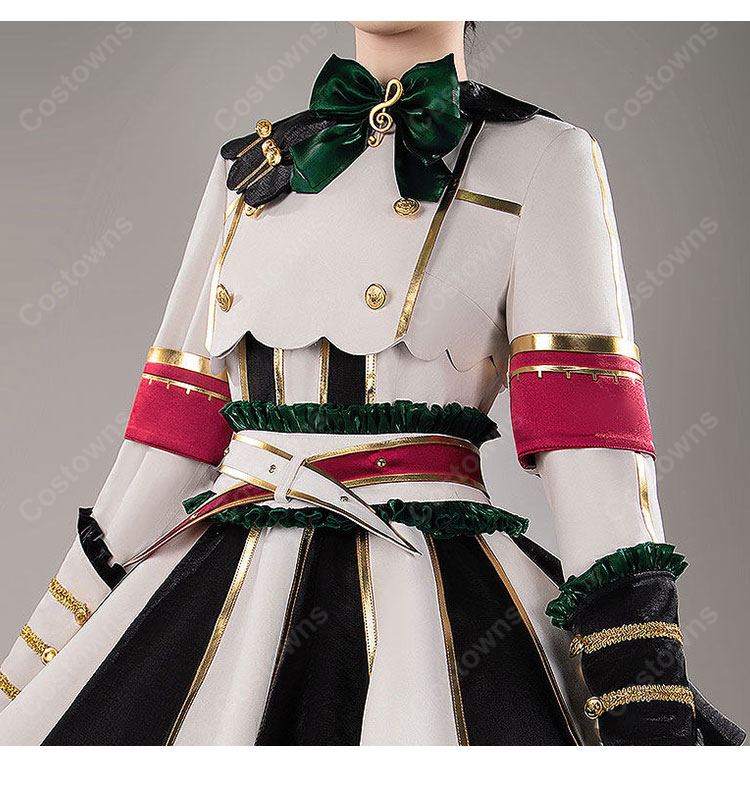 ウマ娘 プリティーダービー マルシュロレーヌ 勝負服 コスプレ衣装 ステージ衣装 高品質 フルセット-5