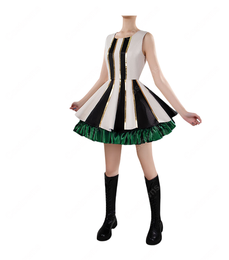 ウマ娘 プリティーダービー マルシュロレーヌ 勝負服 コスプレ衣装 ステージ衣装 高品質 フルセット-4