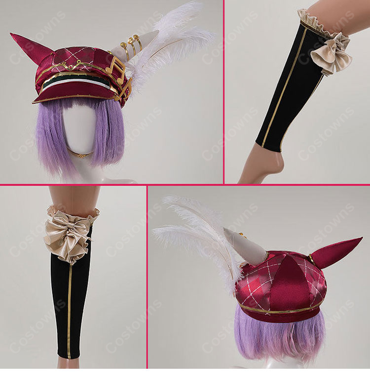 ウマ娘 プリティーダービー マルシュロレーヌ 勝負服 コスプレ衣装 ステージ衣装 高品質 フルセット-12