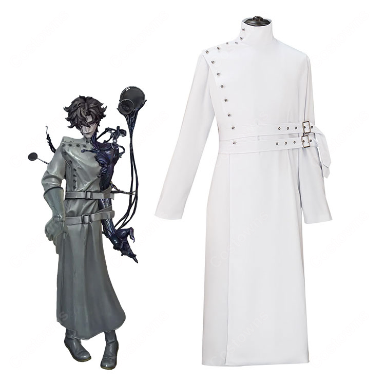 IdentityV 第五人格 フィンセン・ハント 歯医者 コスプレ衣装 ハンター 新キャラ 仮装 変装-1